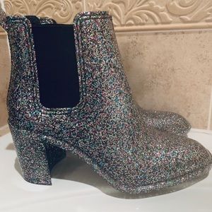 Jeffrey Campbell Sparkling Waterproof Ankle Boots